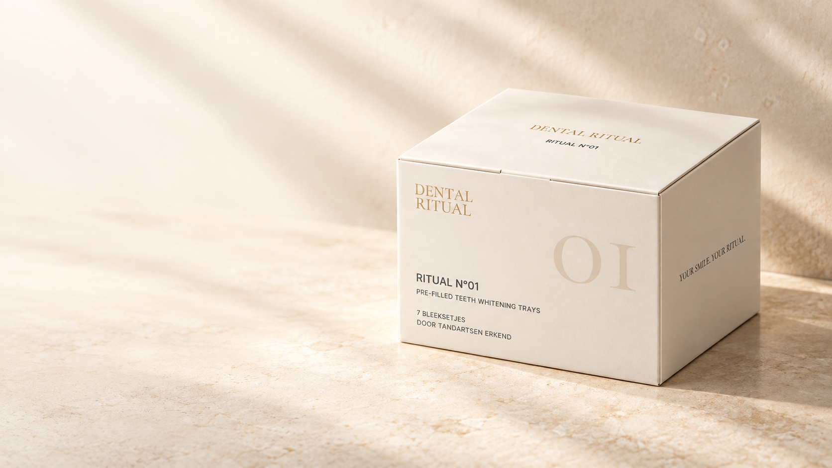 Dental Ritual RITUAL N°01 in warm natural light